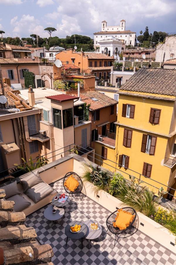 Lägenhet Romac - Condotti Penthouse In The Spanish Steps Area